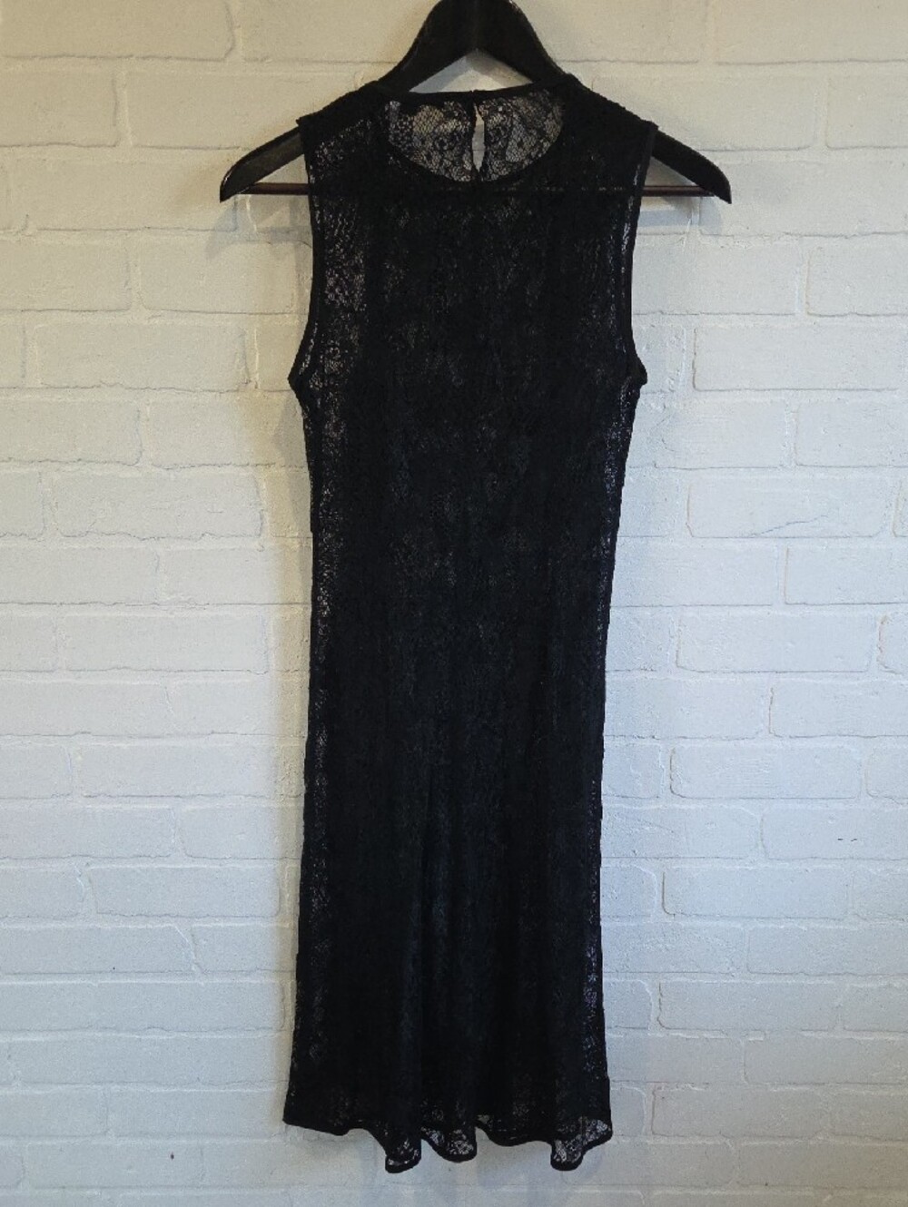 Teenflo Black Lace Midi Dress - Picture 3 of 6